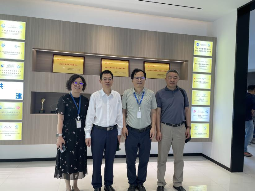 苏州科技局领导一行莅临乐竞官方网站调研指导